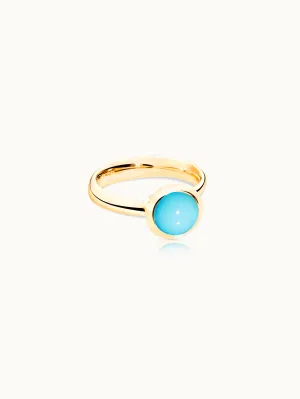 Ring BOUTON small Turquoise Turquoise
