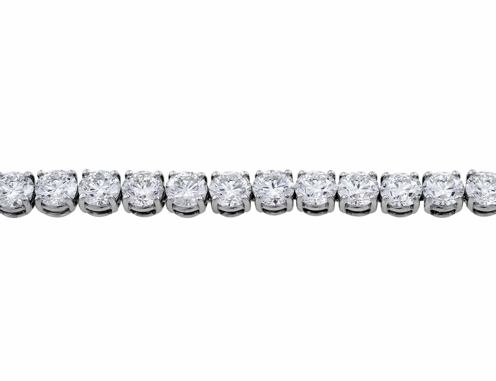 Rivière Platinum 30ctw Diamond Necklace