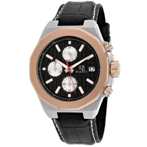 Roberto Bianci Men's Fratelli Black Dial Watch - RB0134
