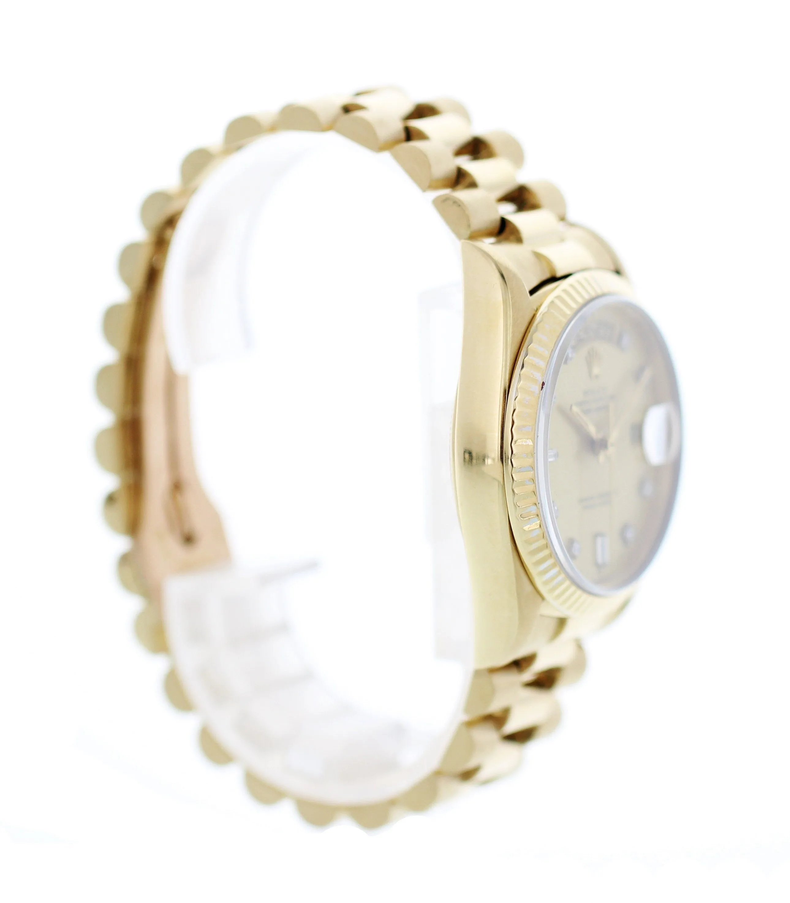 Rolex Day-Date President 18k Yellow Gold 18048 Diamond Dial