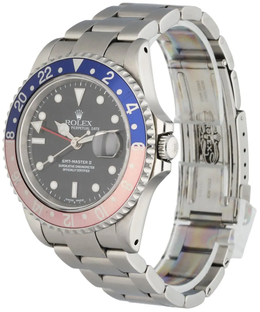 Rolex GMT Master II 16710 Pepsi Bezel Men's Watch