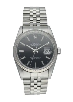 Rolex Oyster Perpetual Datejust 16234 Mens Watch