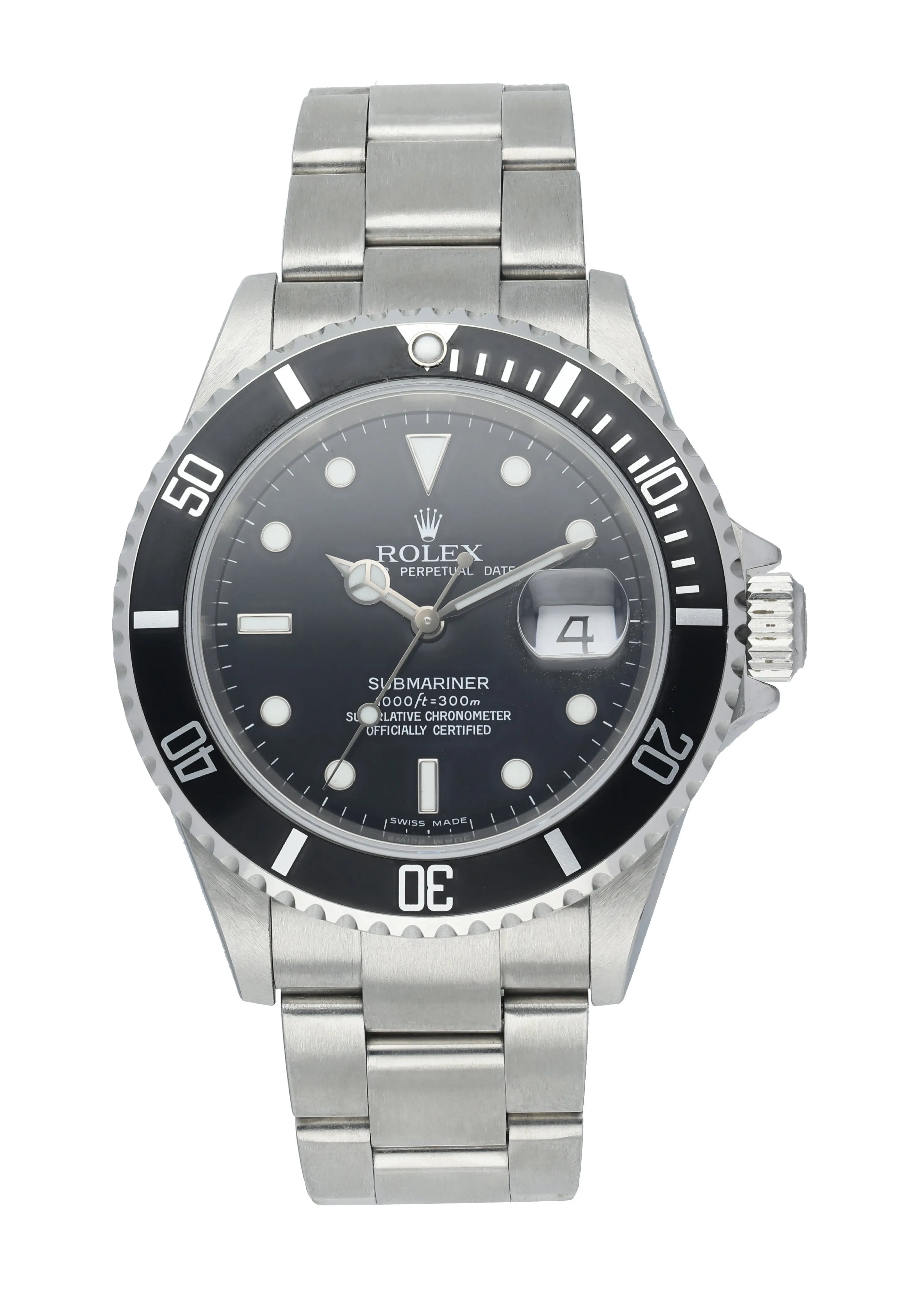 Rolex Oyster Perpetual Submariner 16610T Mens Watch