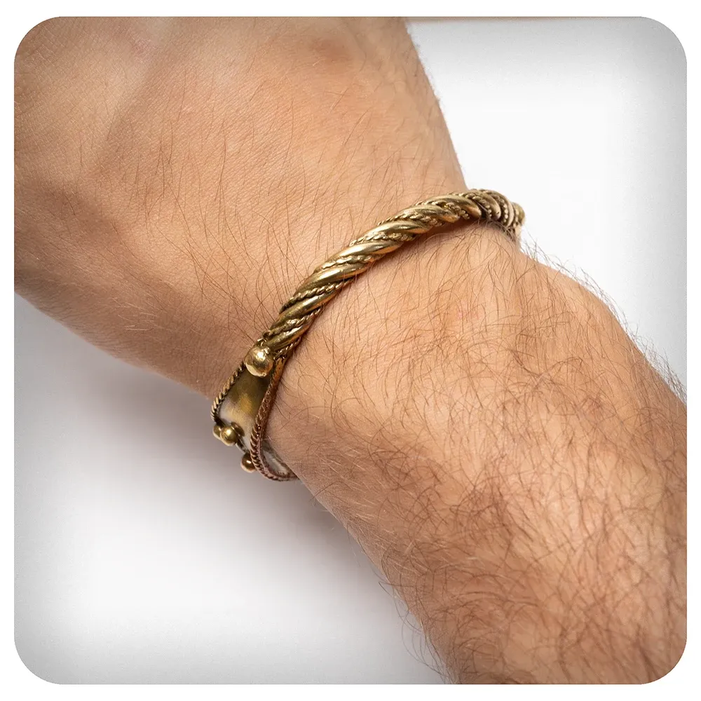 Roman Cuff Bracelet
