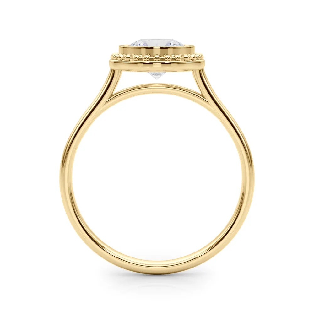 Round Bezel Solitaire - TN85293