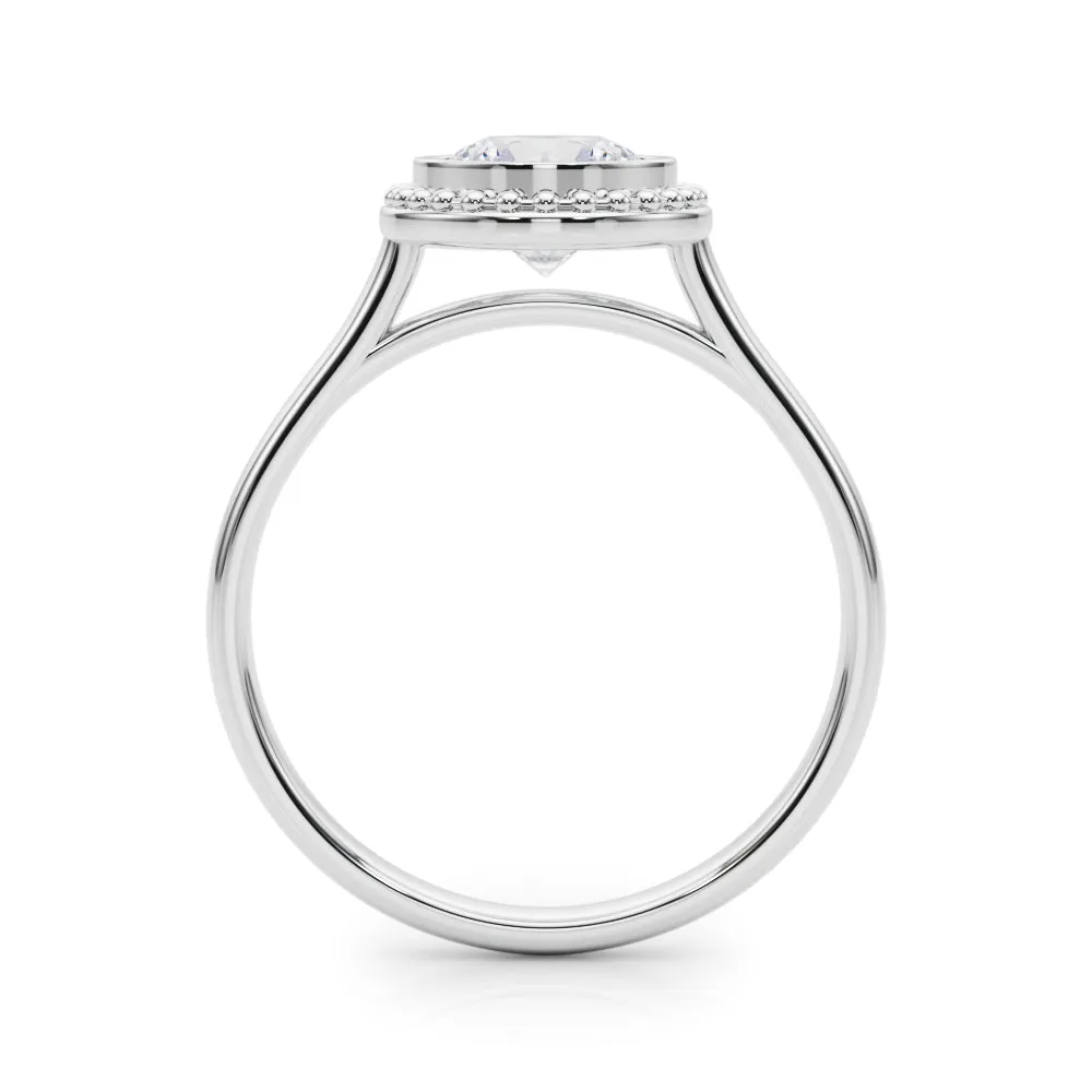 Round Bezel Solitaire - TN85293