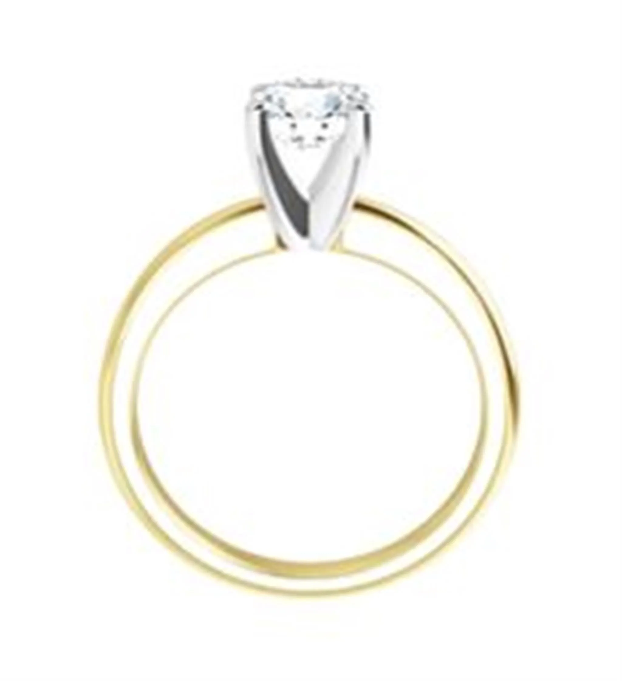 Round Solitaire Diamond Ring