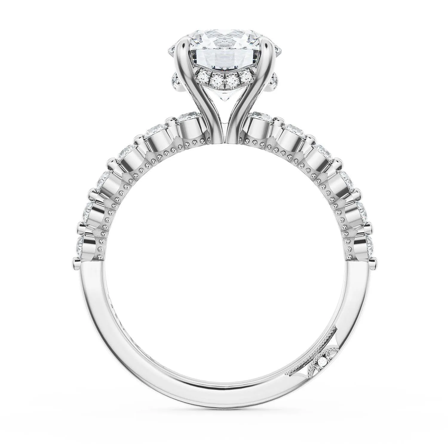 Round Solitaire Engagement Ring