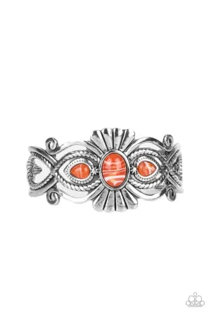 Rural Rumination - Orange Bracelet