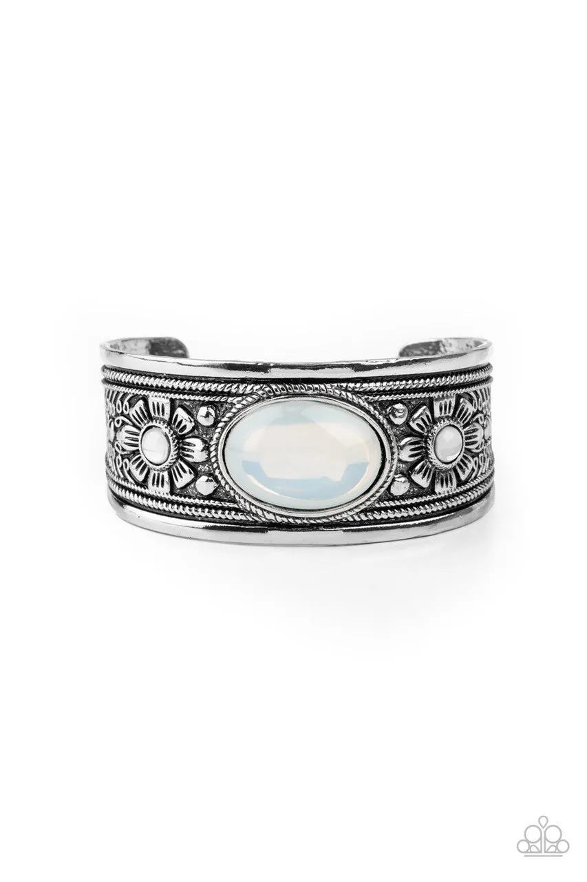Sage Sanctuary White Paparazzi Bracelet