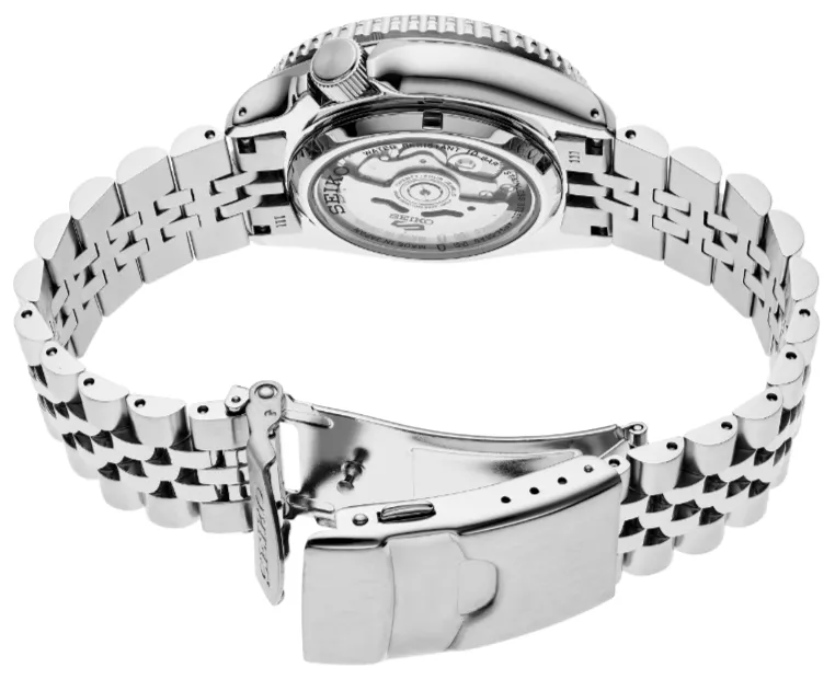 Seiko 5 Sports SKX Sports Style GMT Series Automatic 42.5 mm Black Dial Men's Watch (SSK001)