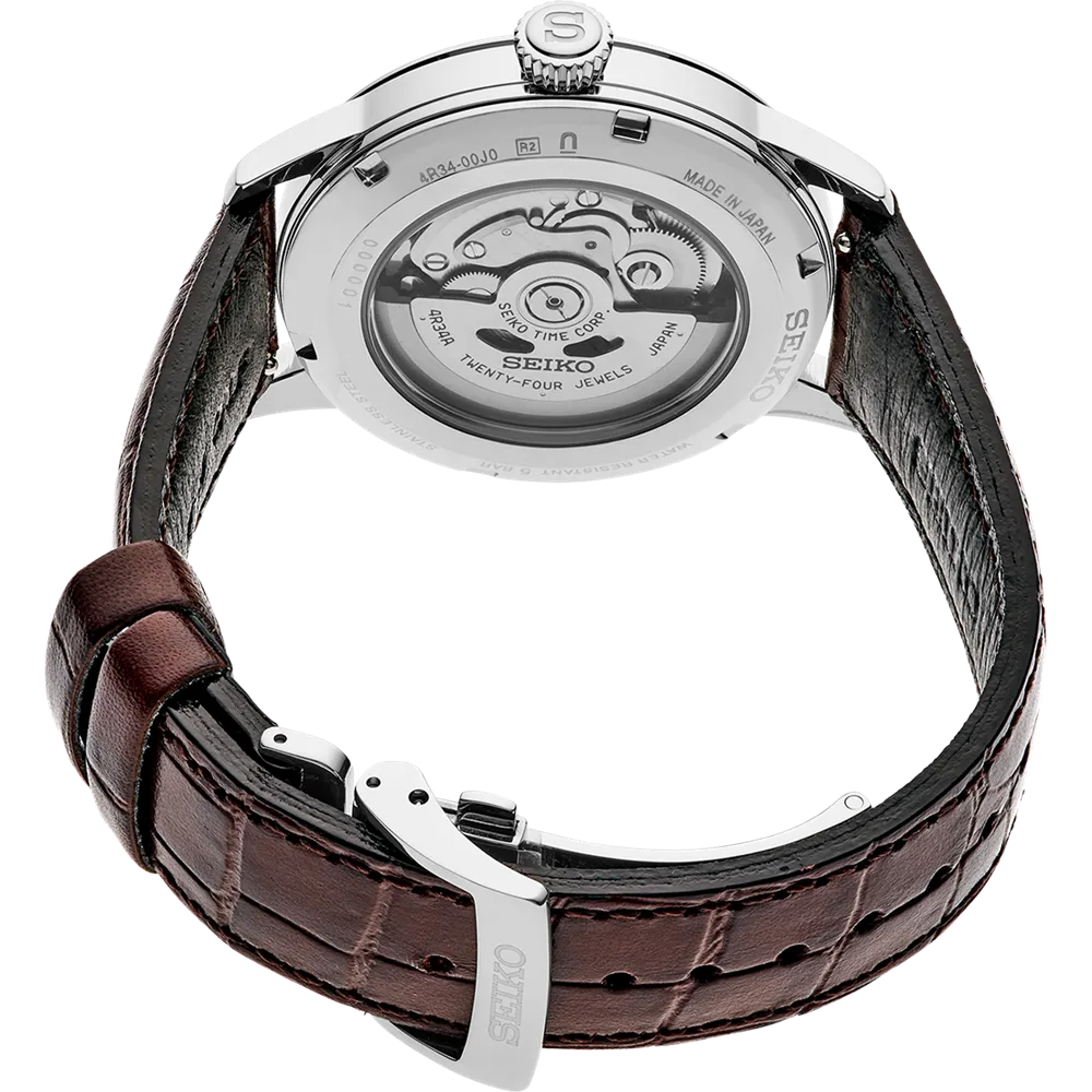 Seiko Presage Cocktail  Champagne Time GMT Watch SSK041J