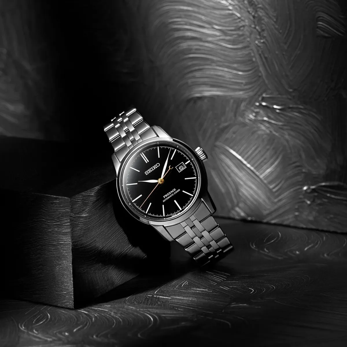 Seiko Presage SPB405J1 SPB405 SPB405J Craftsmanship Deep Black Urushi Lacquer Dial Watch