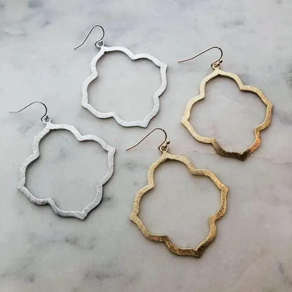 Shannon Quatrefoil Earrings