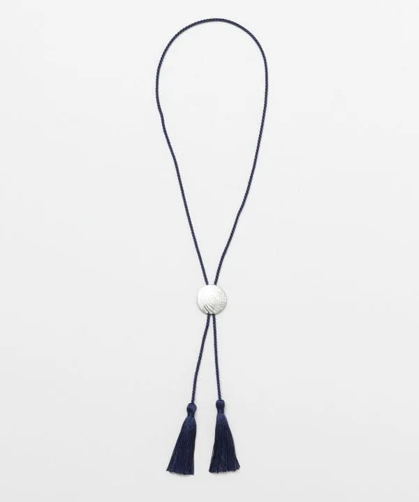 SHIRAKANE- Loop Tie Necklace