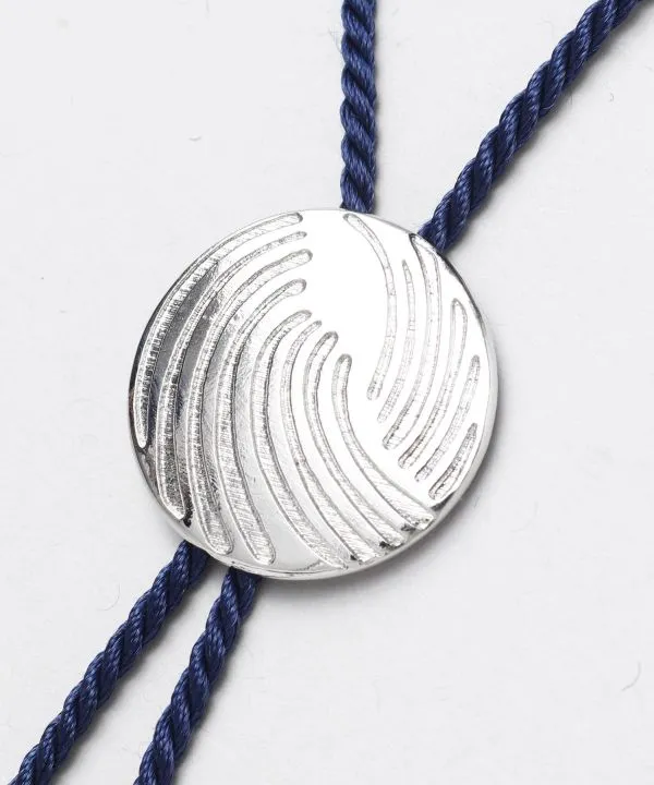 SHIRAKANE- Loop Tie Necklace