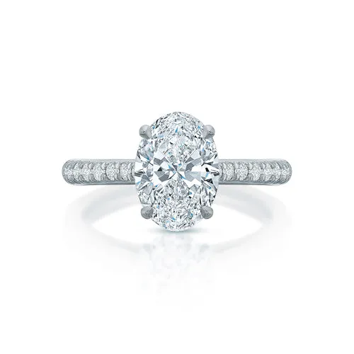 Sold- Lennon Oval Solitaire