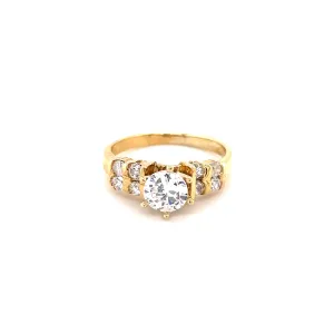 Solitaire Fancy Ring - 65125