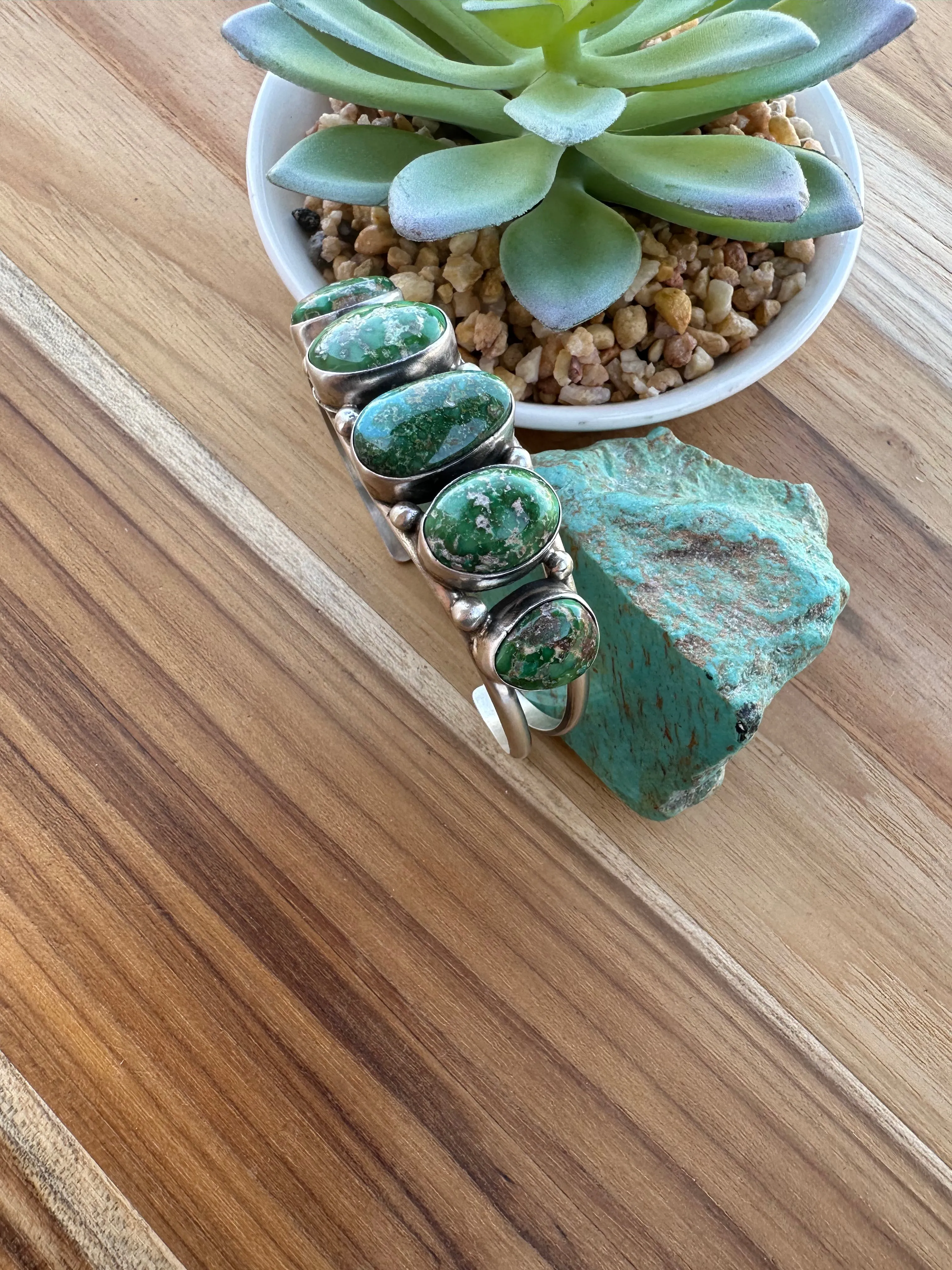 Sonoran Gold 5 Stone Cuff