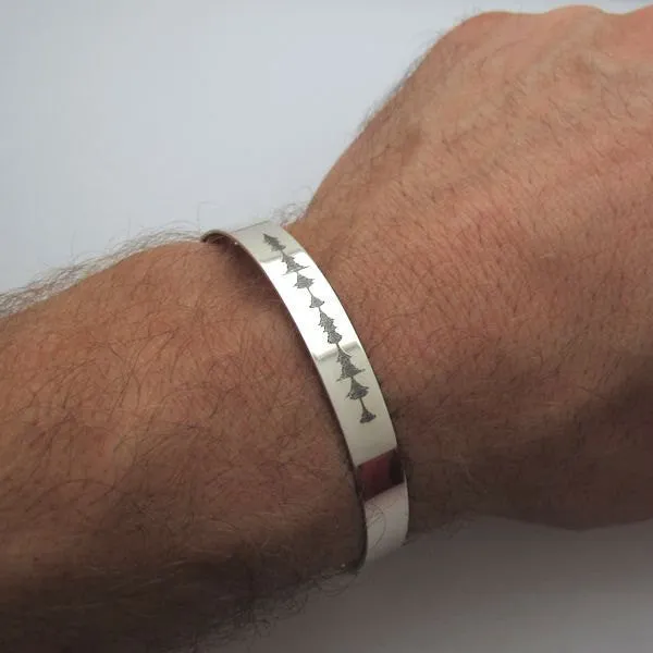 Sound Wave Custom Bracelet - Anniversary gift