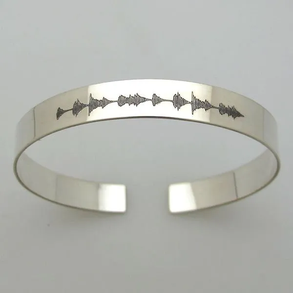 Sound Wave Custom Bracelet - Anniversary gift
