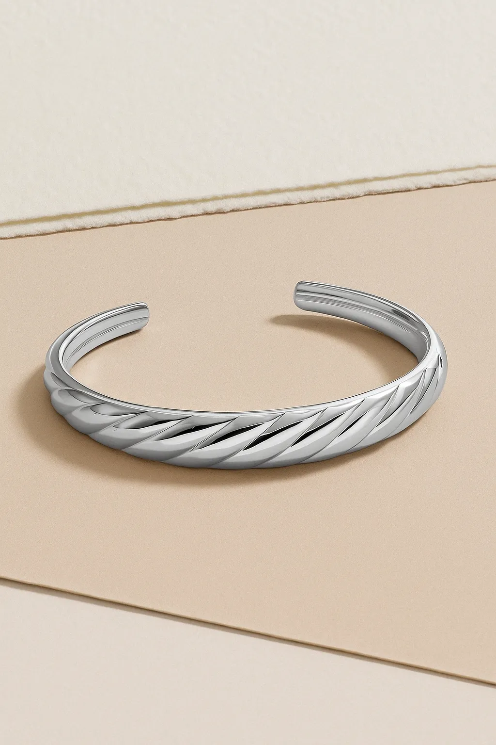 Speira Silver Cuff, Medium