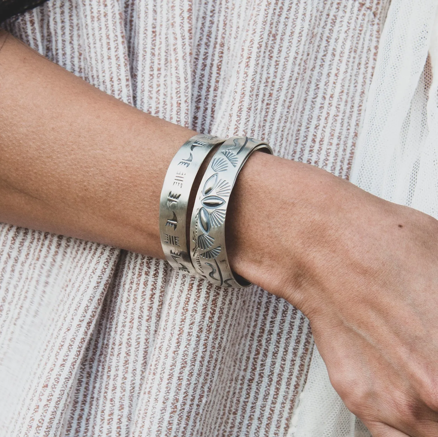 Stamp Dancer: Yucca Cuff Bracelet