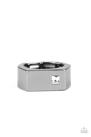 Steadfast - Black (Gunmetal) Ring