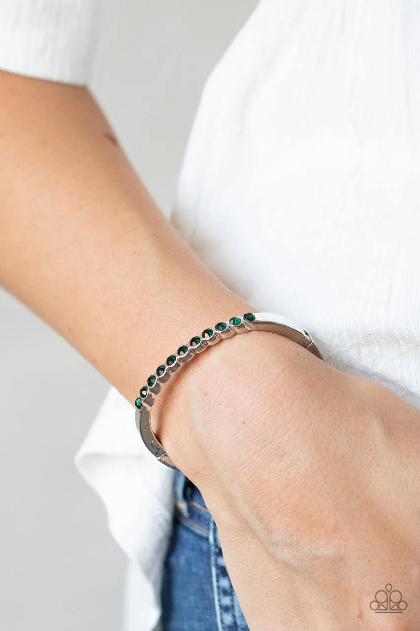 Stellar Beam Green Paparazzi Bracelet