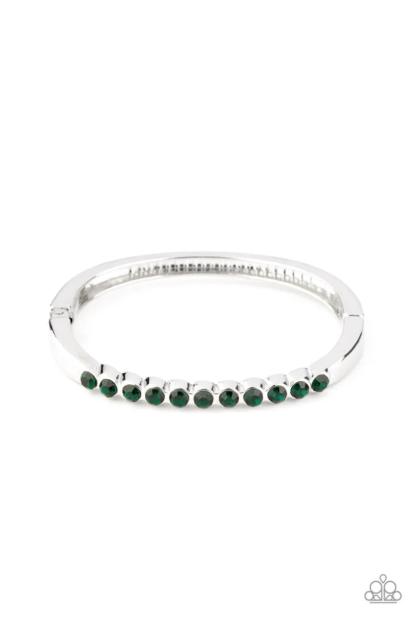 Stellar Beam Green Paparazzi Bracelet
