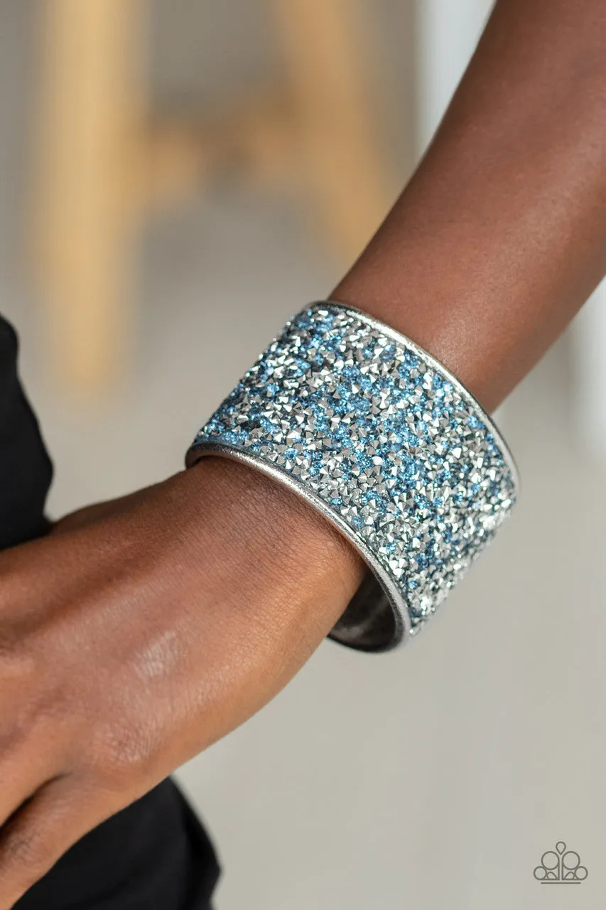 Stellar Radiance Blue Paparazzi Bracelet