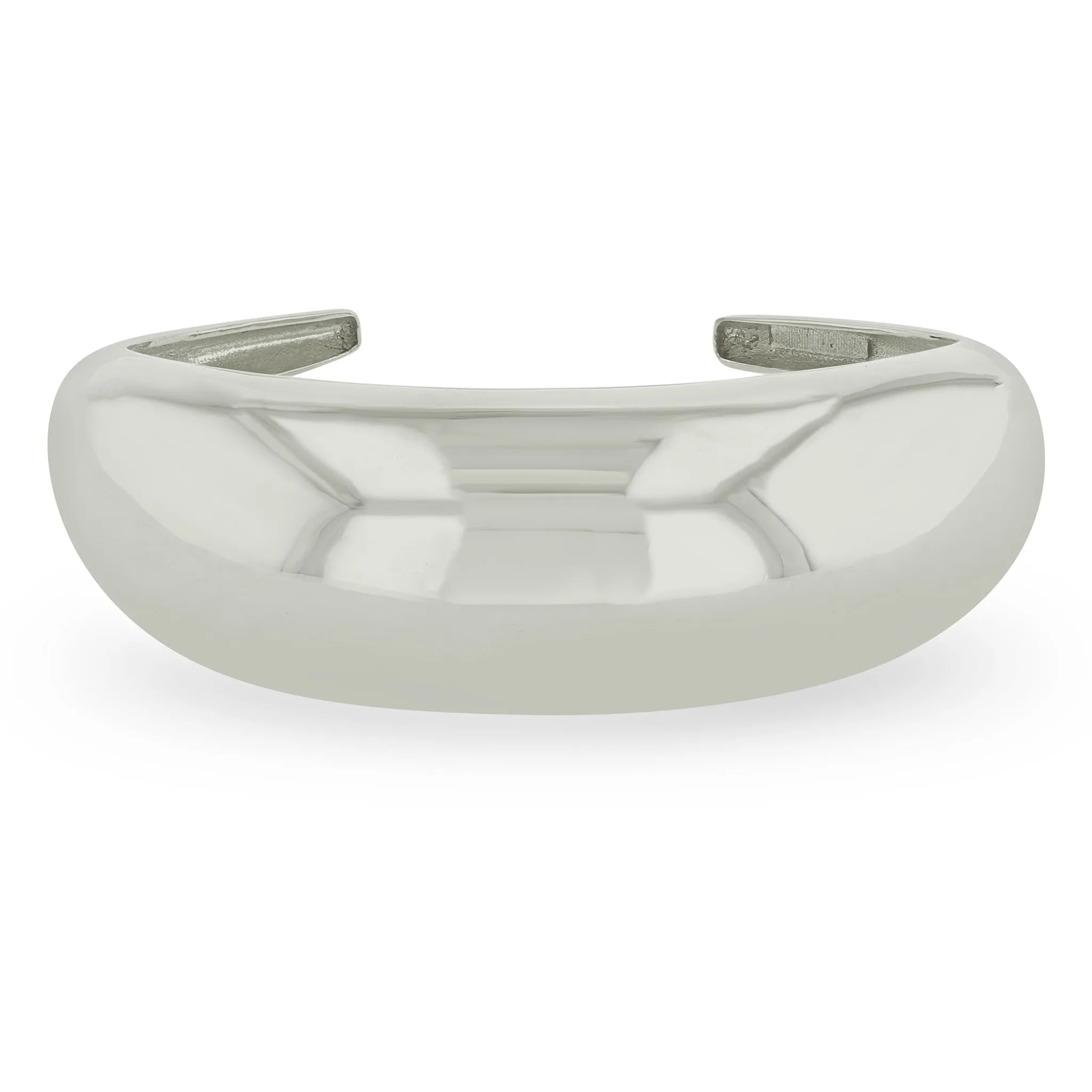 Sterling Silver Large Aura Cuff