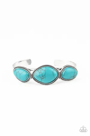 Stone Solace Blue Paparazzi Bracelet