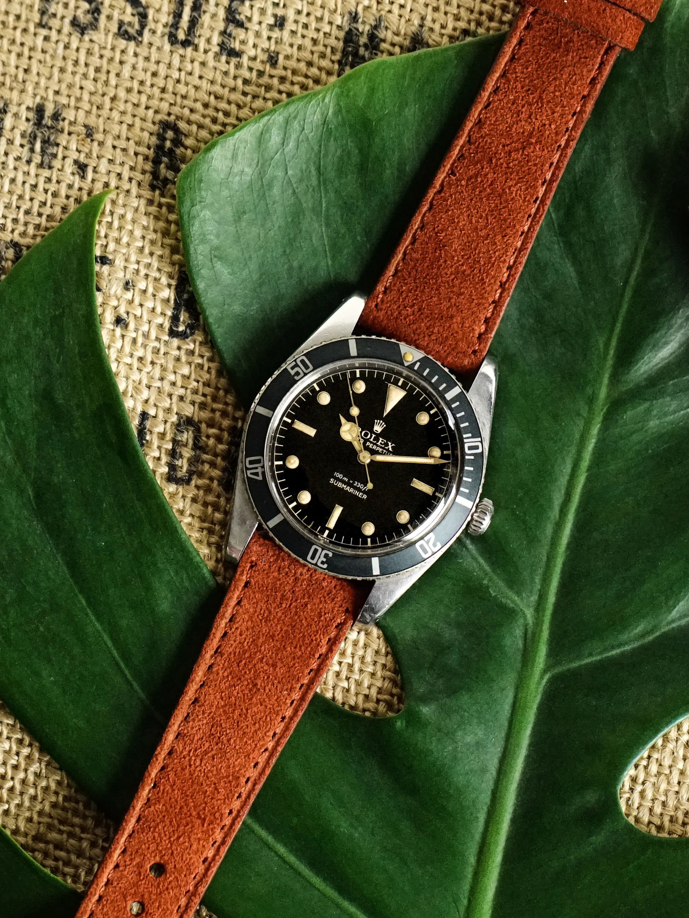 Suede Watch Strap - Barcelona