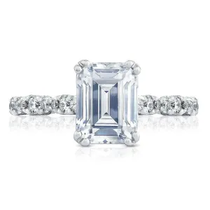 Tacori Pave Diamond Engagement Ring