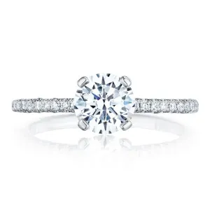 Tacori Pave Diamond Engagement Ring