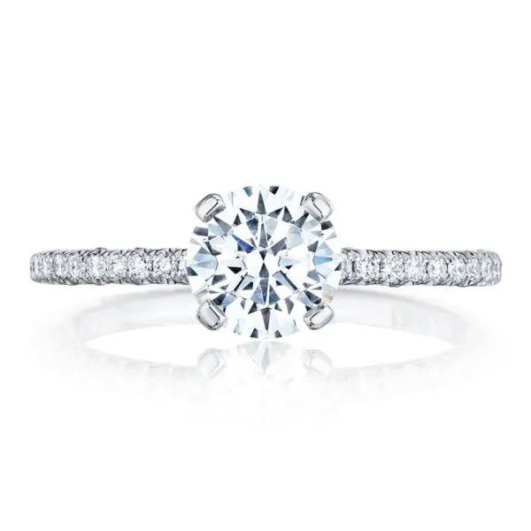 Tacori Pave Diamond Engagement Ring