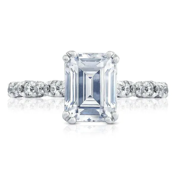 Tacori Pave Diamond Engagement Ring