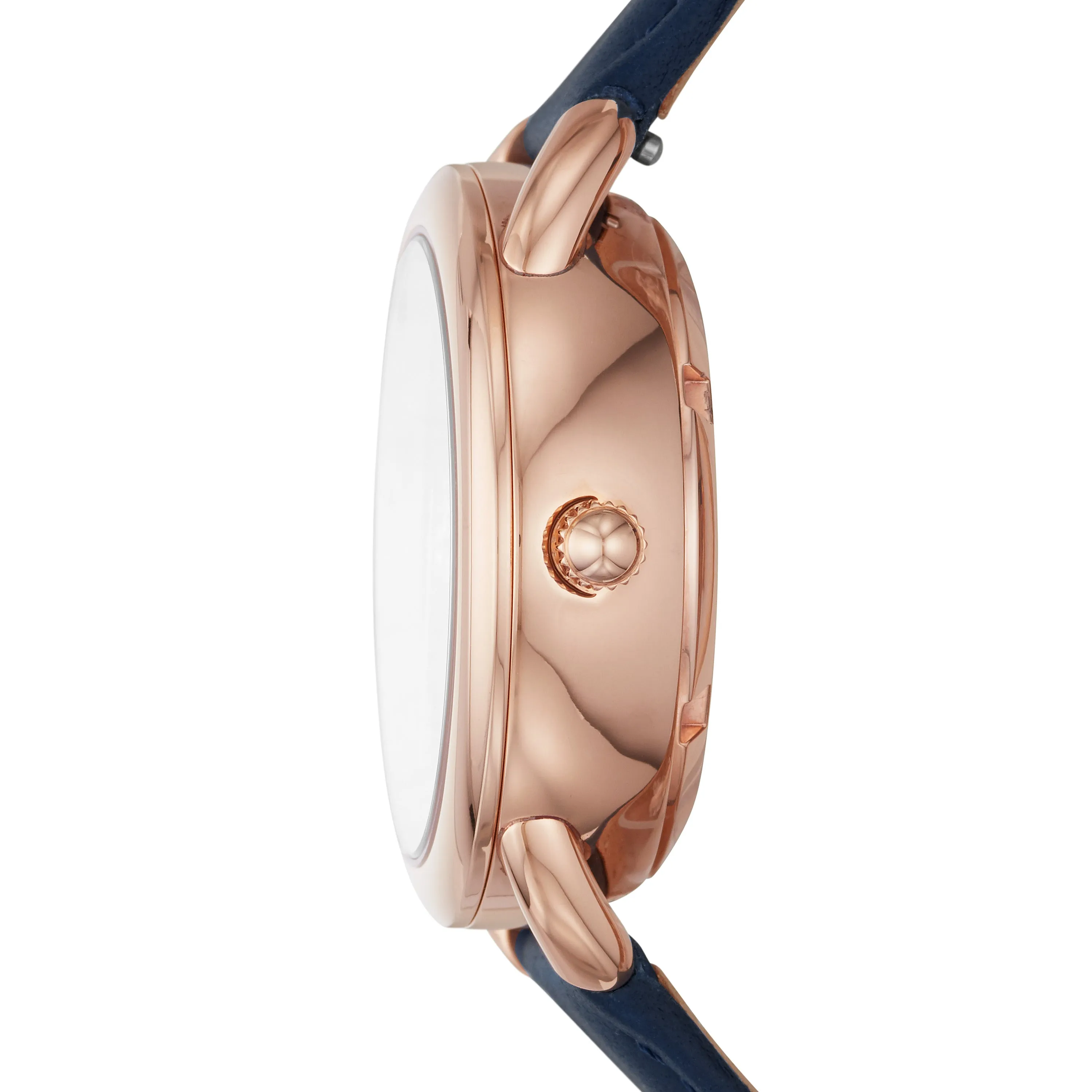 Tailor Automatic Blue Leather Watch