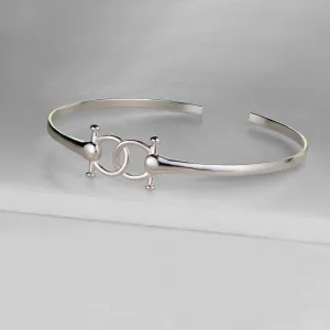 Talisman - Horse Bit Sterling Silver on Brass Choker Necklace