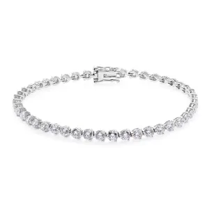 Tennis Bracelet with Round Brilliant Diamond (1.85 cttw) in 18K White Gold