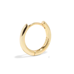 THE BASE HOOP MEDIUM - 18k gold vermeil
