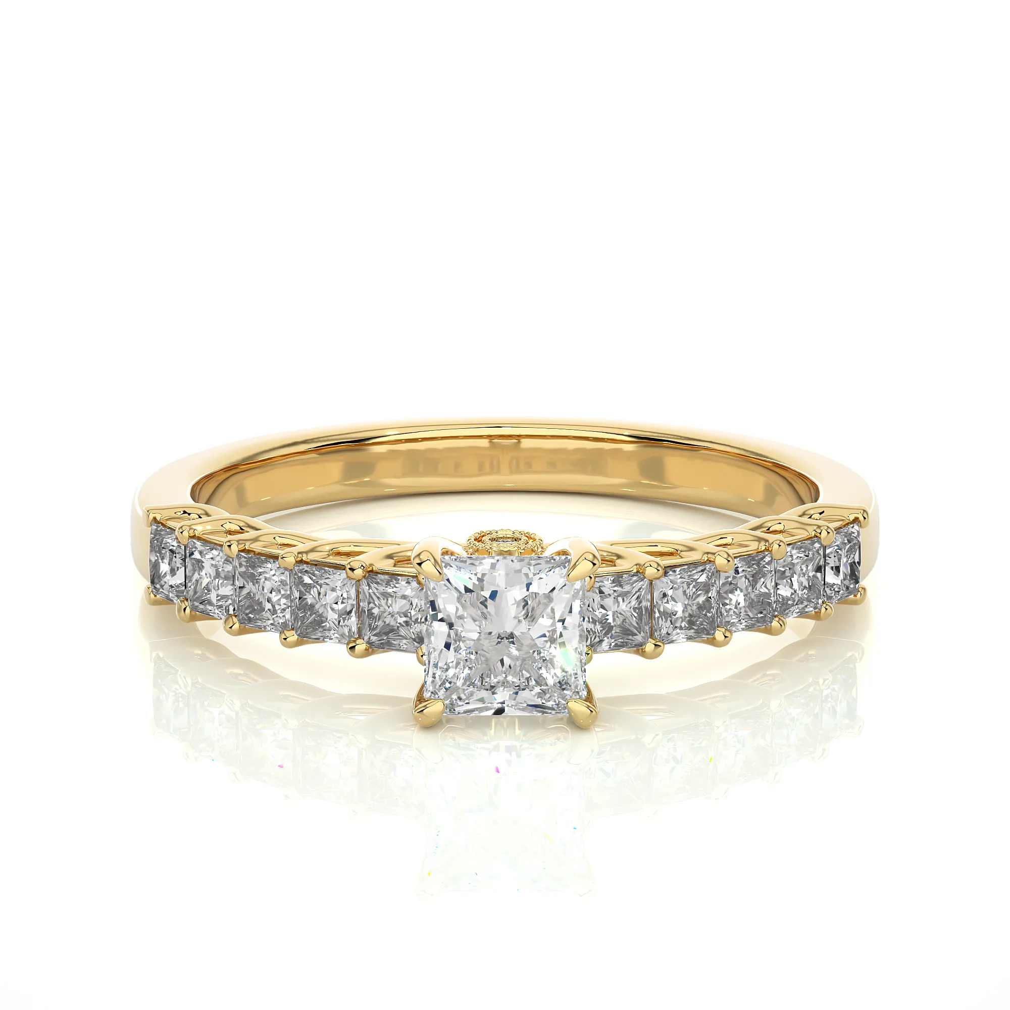 The Urbane Solitaire Ring