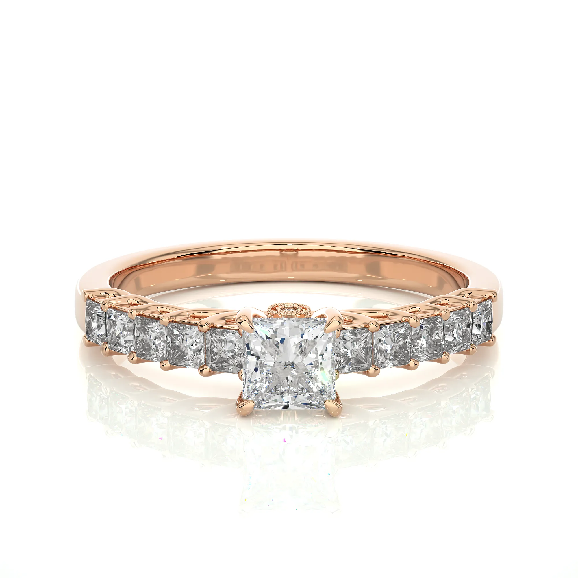 The Urbane Solitaire Ring