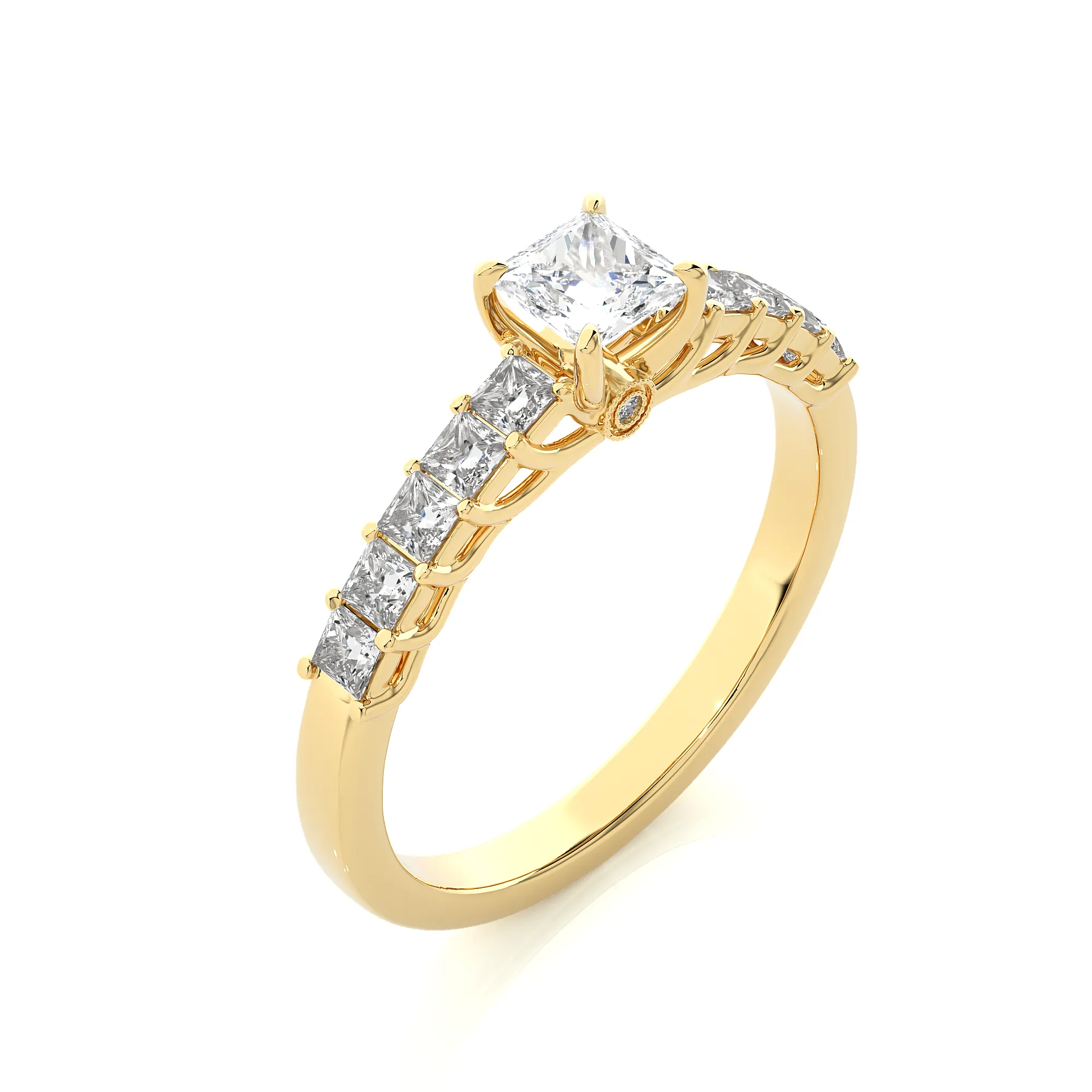 The Urbane Solitaire Ring