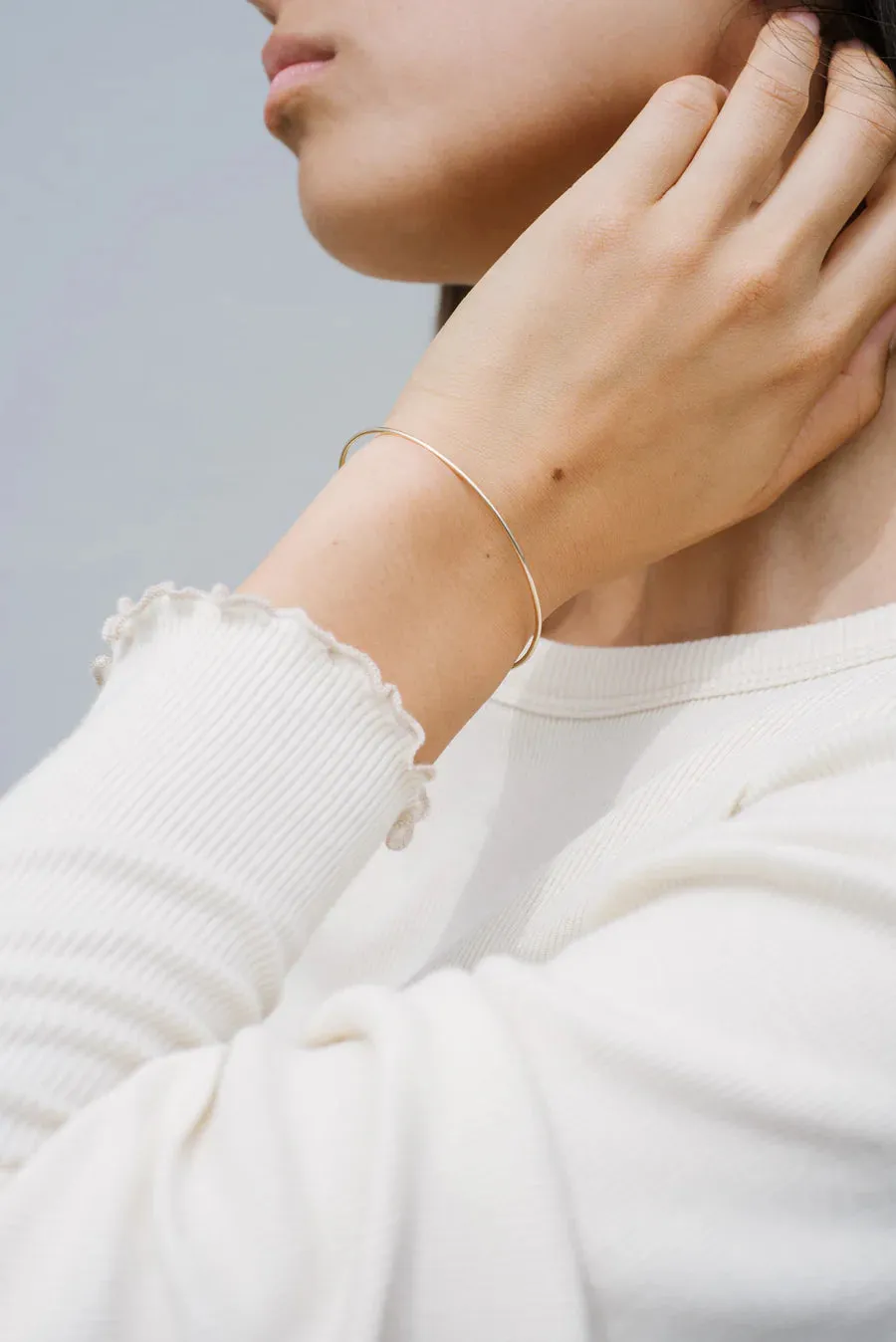 Thin Cuff - Gold-Fill
