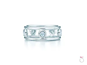 Tiffany & Co. Diamond By the Yard Ring in Platinum