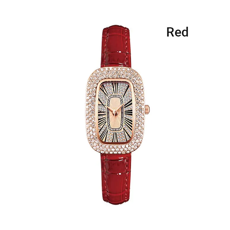 ⏳Time-limited Special💕Women Square Luxury Crystal Rhinestone Diamond Watches