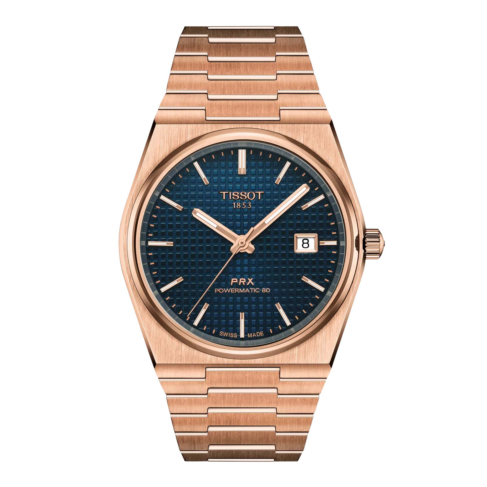 TISSOT PRX POWERMATIC 80 ROSE GOLD PVD 40mm
