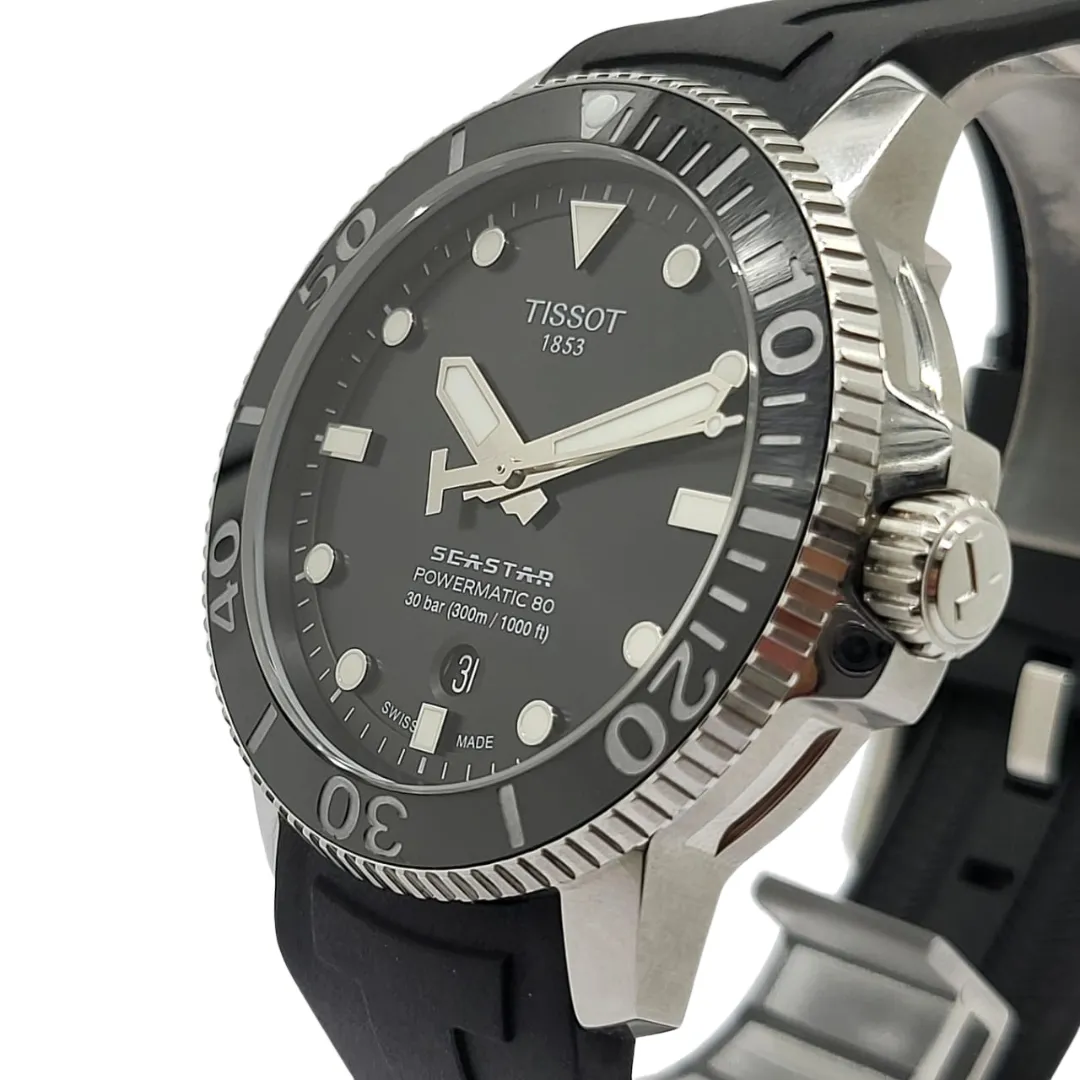 Tissot T120407A Seastar 1000 Powermatic 80 Automatic Watch 43mm